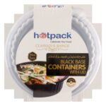 Hot Pack Microwave Container Round W/Lid Bb8377